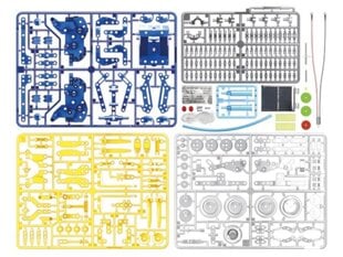 Velleman KSR17 - 12in1 robotų konstravimo rinkinys - maitinamas saulės energija цена и информация | Электроника с открытым кодом | pigu.lt