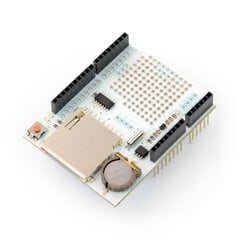 Velleman VMA202 - DataLogger su SD kortelių skaitytuvu - priedėlis, skirtas Arduino kaina ir informacija | Atviro kodo elektronika | pigu.lt