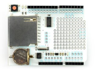 Velleman VMA202 - DataLogger su SD kortelių skaitytuvu - priedėlis, skirtas Arduino kaina ir informacija | Atviro kodo elektronika | pigu.lt