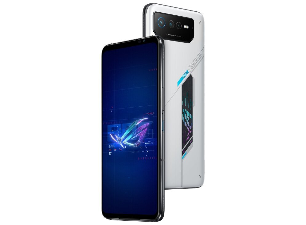 Asus ROG Phone 6 5G 12/256GB Dual SIM White 90AI00B2-M000Z0 kaina ir informacija | Mobilieji telefonai | pigu.lt