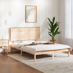 Каркас кровати, 120x200 см, массив сосны цена и информация | Кровати | pigu.lt