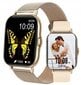 DT NO.1 DT94 Gold цена и информация | Išmanieji laikrodžiai (smartwatch) | pigu.lt