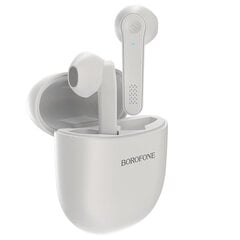 Наушники Bluetooth Borofone BE49, белые цена и информация | Теплая повязка на уши, черная | pigu.lt