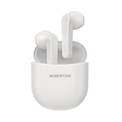 Наушники Bluetooth Borofone BE49, белые цена и информация | Наушники | pigu.lt
