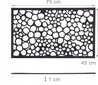 Durų kilimėlis, 75x45 cm kaina ir informacija | Durų kilimėliai | pigu.lt