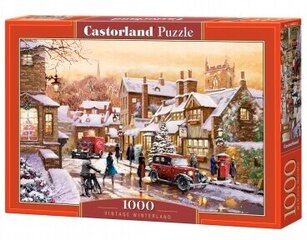 Dėlionė Castorland Vintage Winterland 1000 det. kaina ir informacija | Dėlionės (puzzle) | pigu.lt