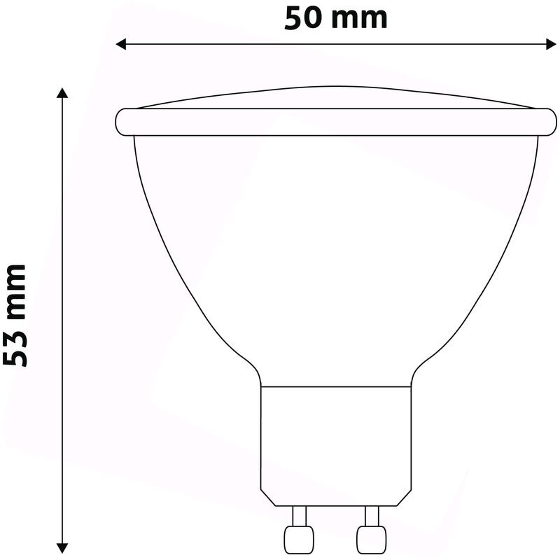 LED lemputė 7W GU10 100° 3K AVIDE kaina ir informacija | Elektros lemputės | pigu.lt