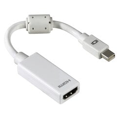 Hama 00053246, HDMI/Mini DP kaina ir informacija | Kabeliai ir laidai | pigu.lt