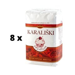 Karališki miltai MALSENA, kvietiniai, 405 D, 1,75 kg x 8 vnt. pakuotė kaina ir informacija | Miltai | pigu.lt