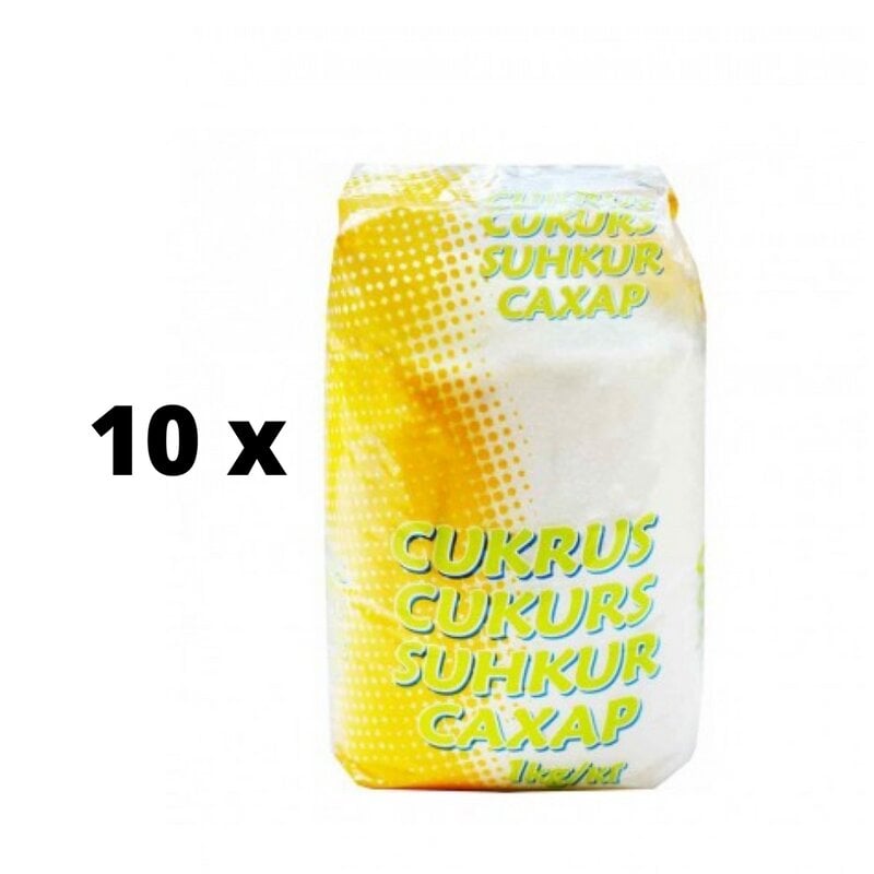 Cukrus NORDIC, 1 kg x 10 vnt. pakuotė kaina ir informacija | Priedai maistui ruošti | pigu.lt