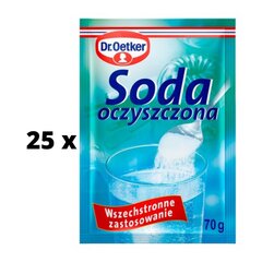 Сода пищевая Dr.Oetker, 70 г x 25 шт. упаковка цена и информация | Кулинарные добавки | pigu.lt