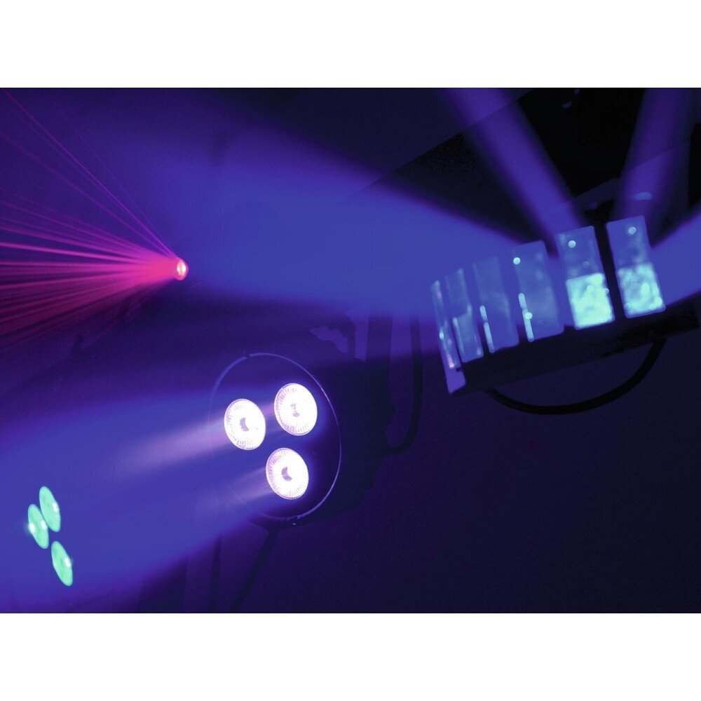 EUROLITE LED KLS Laser Bar FX šviestuvų rinkinys kaina ir informacija | Dekoracijos šventėms | pigu.lt