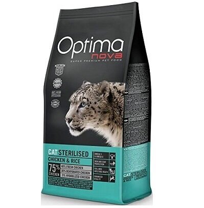 Optima Nova Cat Sterilizuotas 8kg sausas maistas sterilizuotoms katėms kaina ir informacija | Sausas maistas katėms | pigu.lt