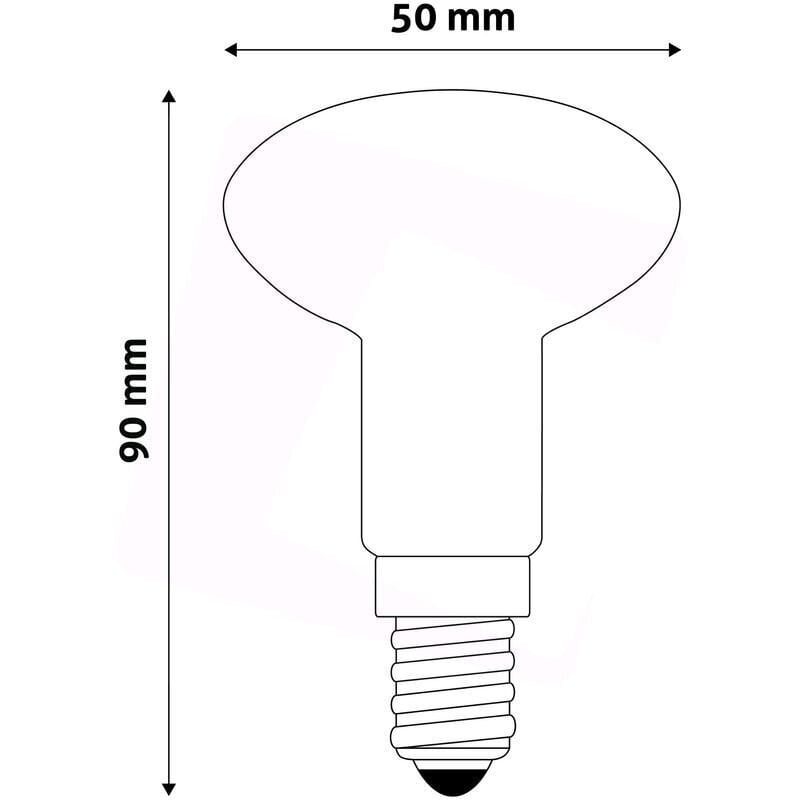 LED lemputė 4W R50 E14 4K 400lm FL AVIDE kaina ir informacija | Elektros lemputės | pigu.lt