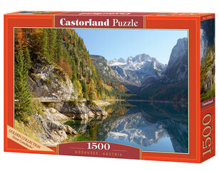 Dėlionė Castorland Puzzle Gosausee, Austria 1500 d. цена и информация | Пазлы | pigu.lt