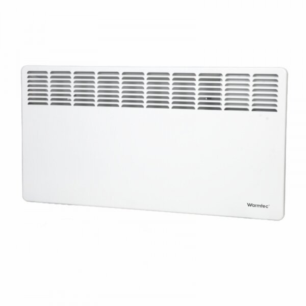 Konvekcinis šildytuvas 67,5 x 43,5 x 8 cm WARMTEC EWE+ 1500 Wi-Fi, 1500 W, baltas kaina ir informacija | Šildytuvai | pigu.lt