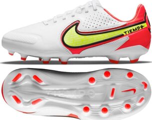 Futbolo bateliai Nike Tiempo Legend 9 Pro FG, balti kaina ir informacija | Futbolo bateliai | pigu.lt