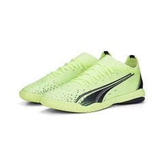 Futbolo batai vyrams Puma Ultra Match IT, žali kaina ir informacija | Futbolo bateliai | pigu.lt