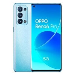 Oppo Reno6 Pro 5G, Arctic Blue цена и информация | Мобильные телефоны | pigu.lt