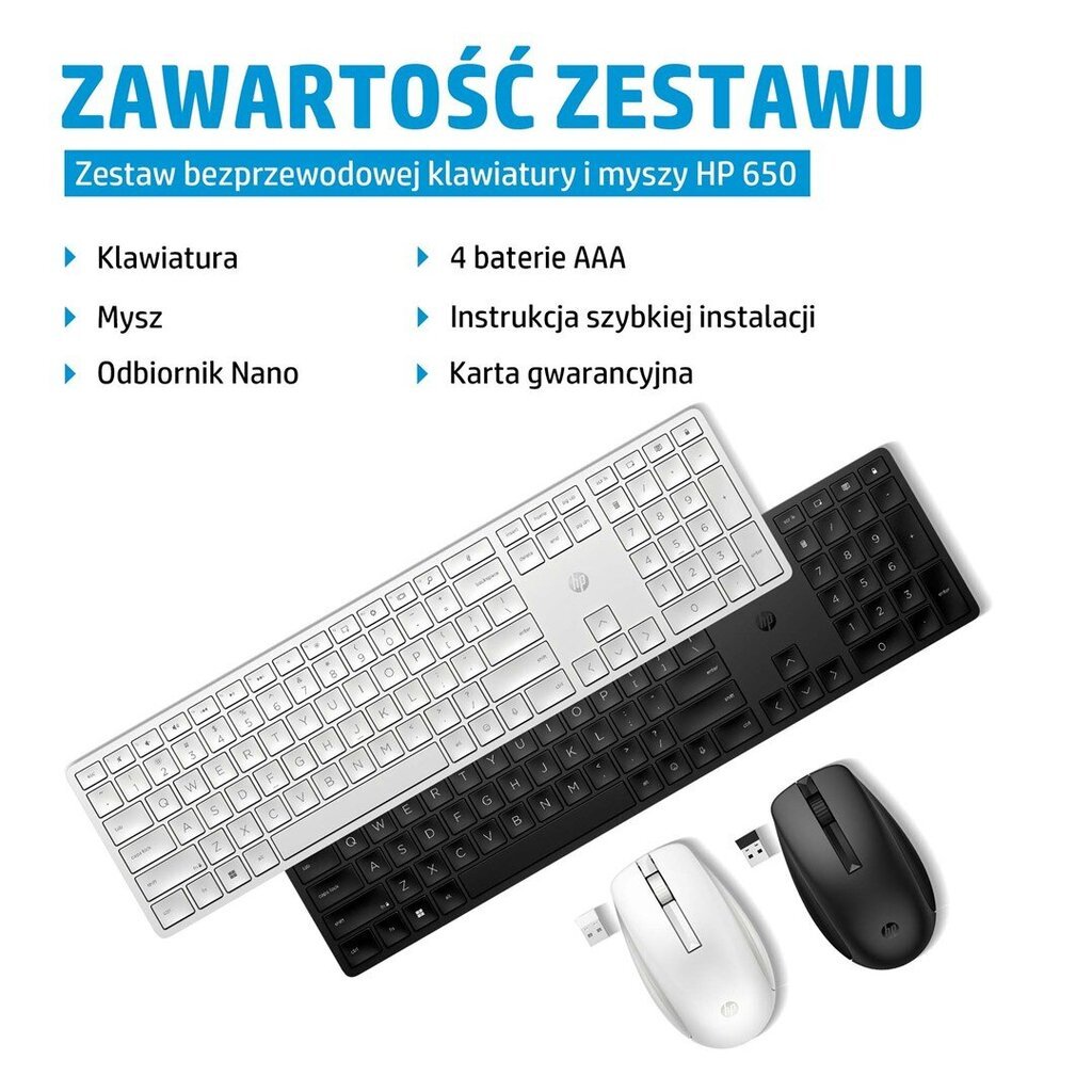 Klaviatūra, pelė HP 4R013AA#ABB цена и информация | Klaviatūros | pigu.lt