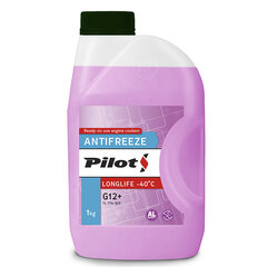 Антифриз PILOT LONGLIFE -40C 1кг Фиолетовый цена и информация | Очищающие и охлаждающие жидкости | pigu.lt
