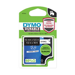 DYMO D1 Durable Tape 12mm x 3m   black on red (1978364) - цена и информация | Аксессуары для принтера | pigu.lt