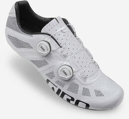 Dviratininkų batai Giro Imperial, 48 dydis, balti kaina ir informacija | Dviratininkų apranga | pigu.lt