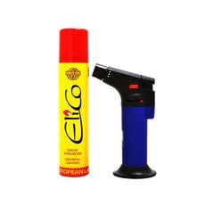 Elico dujinis mikro degiklis Blue Torch + dujos 90ml kaina ir informacija | Kitas turistinis inventorius | pigu.lt