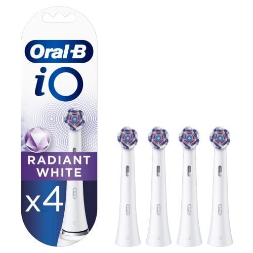 Oral-B iO Radiant White цена и информация | Elektrinių dantų šepetėlių antgaliai | pigu.lt