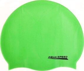 Шапочка для плавания Aqua Speed Mono, зеленая цена и информация | Шапочки для плавания | pigu.lt