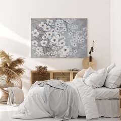 Картина Home ESPRIT Лист растения традиционный 123 x 4,5 x 83 cm (2 штук) цена и информация | Репродукции, картины | pigu.lt