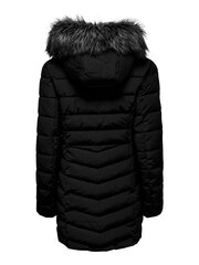 Женская куртка ONLY 250Г 15183994*01, черная 5714493396681 цена и информация | Женские куртки | pigu.lt