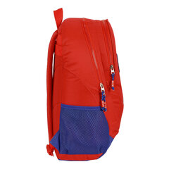 Mokyklinis krepšys Atlético Madrid Raudona Tamsiai mėlyna (32 x 44 x 16 cm) kaina ir informacija | Kuprinės mokyklai, sportiniai maišeliai | pigu.lt