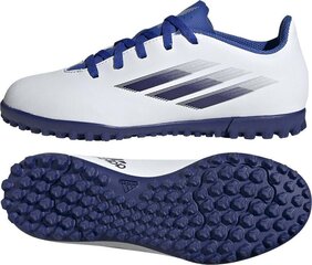 Futbolo bateliai vyrams Adidas speedflow.4 TF GW7533 Turf, balti kaina ir informacija | Futbolo bateliai | pigu.lt