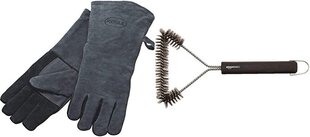 Grill Gloves Rösle, 2 -п., Кожа, сертифицированный, универсальный размер 24/xl & Amazon Bround цена и информация | Аксессуары для гриля и барбекю | pigu.lt