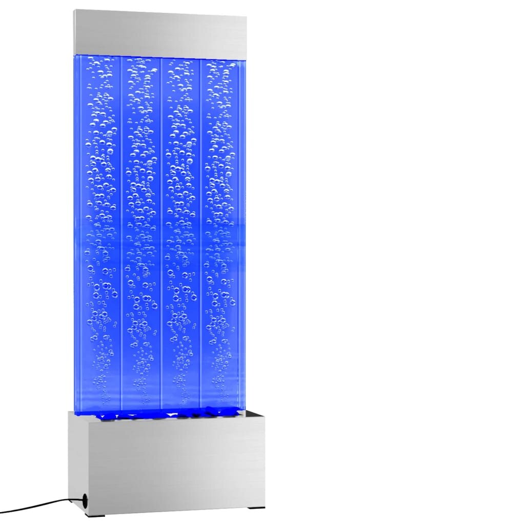 Burbulų kolona su įvairių spalvų LED, 110cm kaina ir informacija | Staliniai šviestuvai | pigu.lt