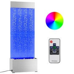 Burbulų kolona su įvairių spalvų LED, 110cm kaina ir informacija | Staliniai šviestuvai | pigu.lt