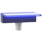 Krioklys su įvairių spalvų led lemputėmis, 30 cm kaina ir informacija | Sodo dekoracijos | pigu.lt