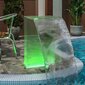 Baseino fontanas su įvairių spalvų LED, 51 cm kaina ir informacija | Sodo dekoracijos | pigu.lt