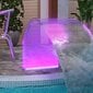 Baseino fontanas su įvairių spalvų LED, 50 cm kaina ir informacija | Sodo dekoracijos | pigu.lt
