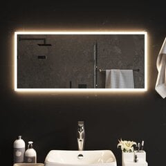 Vonios kambario LED veidrodis, 90x40cm цена и информация | Зеркала | pigu.lt