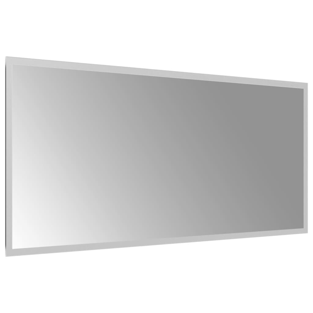 Vonios kambario LED veidrodis, 90x40cm kaina ir informacija | Veidrodžiai | pigu.lt