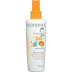 Purškiklis nuo saulės Bioderma Photoderm SPF50+ vaikams, 200 ml kaina ir informacija | Bioderma Kosmetika kūnui | pigu.lt