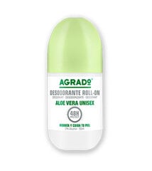 Rutulinis dezodorantas Agrado Aloe Vera, 50ml kaina ir informacija | Dezodorantai | pigu.lt