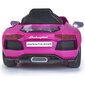 Vaikiškas vienvietis elektromobilis Lamborghini Aventador, rožinis kaina ir informacija | Elektromobiliai vaikams | pigu.lt
