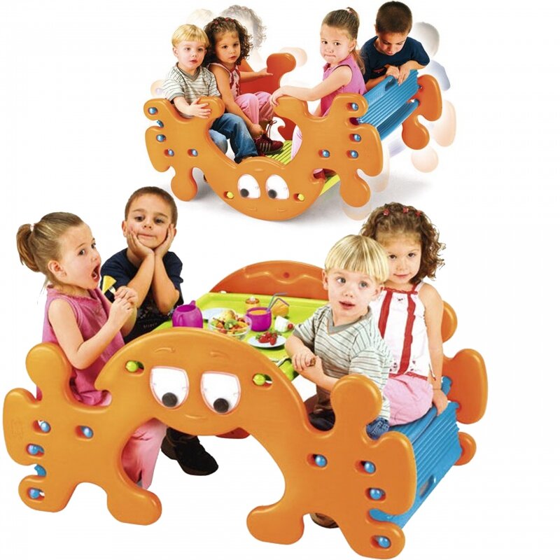 Didelis pikniko stalas - sūpynės Feber 2in1 kaina ir informacija | Žaislai kūdikiams | pigu.lt