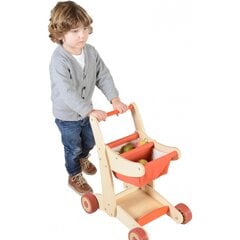 Medinis pirkinių vežimėlis Masterkidz kaina ir informacija | Žaislai mergaitėms | pigu.lt