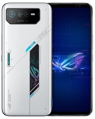 Asus ROG Phone 6 5G Dual SIM 16/512GB Storm White (90AI00B2-M00100) kaina ir informacija | Mobilieji telefonai | pigu.lt