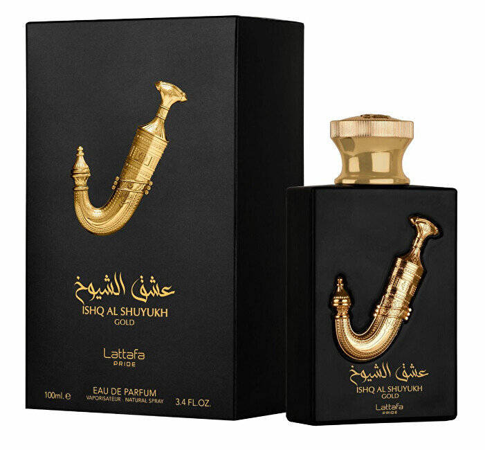 Kvapusis vanduo Lattafa Ishq Al Shuyukh Gold EDP moterims/vyrams, 100 ml kaina ir informacija | Kvepalai moterims | pigu.lt