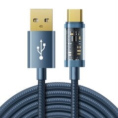 Joyroom USB - USB Type C 3A 2 м S-UC027A20 цена и информация | Кабели для телефонов | pigu.lt